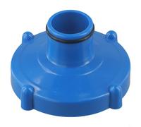Adattatore connettore per tubo da piscina da 80 mm a 32 mm, in PVC, colore blu, raccordo di conversione per sistema di filtraggio Intex, attrezzatura da piscina