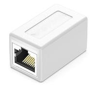 Adattatore - Connettore RJ45 Cat6 FTP/H, confezione da 5 pezzi, colore bianco, ideale per reti, materiale durevole, ad alta velocità di trasferimento. *