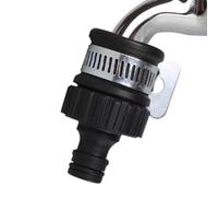 Adattatore Connettore Rubinetto - Connettore Rubinetto Miscelatore Universale 2 Pezzi 12-16 Mm Per Tubo Flessibe | Connettore Per Tubo Flessibe Per Rubinetto Da Cucina Con Guarnizione In Gomma | M