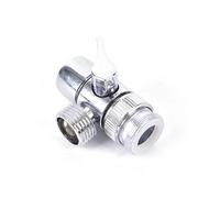 Adattatore connettore rubinetto valvola deviatrice a 3 vie in ottone Interruttore funzione a tre teste