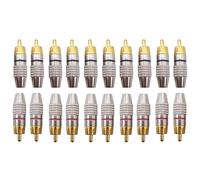 Adattatore Connettori for Speaker Audio / Amplificatori Repair pro Oro Plated