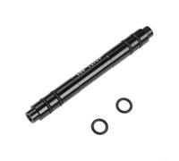 Adattatore Conversione Alluminio CNC Leggero MTB | Alluminio CNC per robusto, finitura nera, leggero 37-40g, riduce vibrazioni, durata superiore nel tempo(100mm-12to9mm)