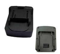 Adattatore convertitore batteria, 18 V/20 V per metabo 18 V, compatibilità per utensili elettrici, unità in metallo e plastica nera (esclusa la serie HPT)