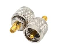 Adattatore convertitore coassiale RF dritto in rame e ottone da SMA maschio femmina a RP SMA N BNC UHF PL259 SO239 TNC(SMAK-UHFJ)