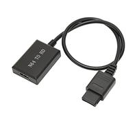 Adattatore Convertitore da N64 a HDMI, Cavo di Collegamento HDMI 1080P 720P per N64 per Supporto SNES PAL, Modalità NTSC, Cavo di Collegamento HD per Segnale Video di Gioco N64 a Segnale HDMI