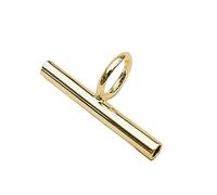Adattatore convertitore da spilla a ciondolo in argento per installazione rapida, adatto per gioielli senza sforzo cambia collana adattatore, 10mm, come descritto