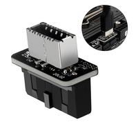 Adattatore convertitore da USB 3.0 a USB 3.1/3.2 Type C per pannello frontale, spina europea.