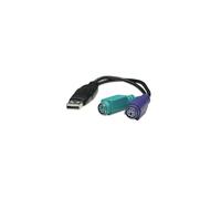 Adattatore convertitore da USB a 2x PS/2 tastiera mouse 179027