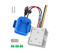 Adattatore Convertitore di Batteria 24V-12V per Batteria Litio per Kobalt 24V con Interruttore Fusibile per Auto Radiocomandate, Camion, Ruote