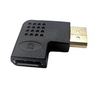 Adattatore convertitore DP - Presa display porta, porta di visualizzazione audio HD a forma di L | La trasmissione vo ad alta velocità collega il telefono al proiettore di un computer portatile,