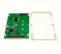 Adattatore convertitore M.2 NGFF SATA SSD a 2.5 IDE 44pin con custodia per accessori per computer