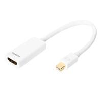 Adattatore / convertitore Mini DisplayPort a HDMI bianco