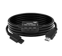 Adattatore convertitore N64 Gamecube a HDMI, cavo HDMI per N64/SNES/NGC/SFC, con jack audio da 3,5 mm, supporto 16:9/4:3 ridimensionamento, plug and play
