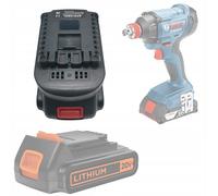 Adattatore/convertitore per batteria Black&Decker/Stanley da 18 V per Bosch da 1