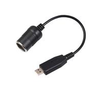 Adattatore convertitore per controller cablato da porta USB a presa accendisigari da 12 V per auto
