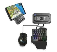 Adattatore convertitore per controller mobile, tastiera e mouse, periferiche periferiche per/iOS, stazione gamepad per telefono a latenza zero, attrezzatura professionale Battle Royale | per adulti