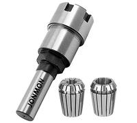 Adattatore convertitore per mandrino con codolo da 1/2 pollice, prolunga per mandrino per lavorazione del legno, con 2 molle CNC, set di utensili per tornio per incisione CNC