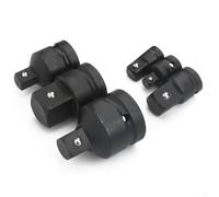 Adattatore convertitore per presa fosfato nero carbonio realizzato in acciaio cromato MO per una maggiore resistenza alla coppia e protezione dalla ruggine nelle officine di riparazione auto (B)