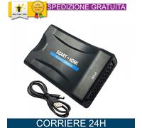 CONVERTITORE ADATTATORE DA SCART A HDMI 720P/1080P FULL HD PROPART