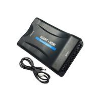 Adattatore Convertitore Scart - HDMI Nero 720P/1080P FullHD Video Audio