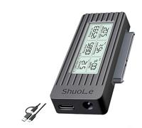 Adattatore convertitore USB 3 da 1 a 5 Gbps per connessione esterna di HDD SSD da 2 5 e 3 5 pollici compatibile con vari sistemi (CCA)