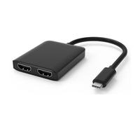 Techly Adattatore Convertitore 369274 USB-C™ a 2x HDMI 4K Nero