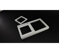 Adattatore Cornice per Loxone Touch Pure Air - Presa Jung 70x70mm