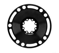 Adattatore corona 110BCD da 3 a 4 bulloni per manovella SRAM, disco in lega di alluminio CNC 7075, compatibile con dischi a 4/5 fori (8 bulloni senza vite)