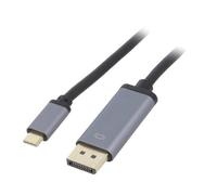 Adattatore CUA0100 DisplayPort 1.2, USB 3.2 1.8m nero LOGILINK