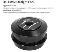 Adattatore cuffia bici CNC alluminio alta resistenza 44mm per forcella conica