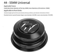 Adattatore cuffia bici CNC alluminio alta resistenza 44mm per forcella conica