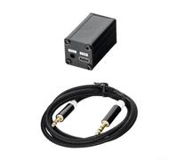 Adattatore CW ad alta temperatura per HAMCUBE PRO, per interfaccia decodifica Morse Code Trainer, lega di alluminio, design compatto, valutazione 105C