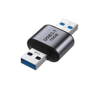 Adattatore CY USB 3.0/3.1 tipo A maschio a USB 3.0/3.1 tipo A maschio, adattatore dati da 10 Gbps per laptop e desktop