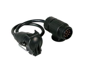 Adattatore da 13 a 7 Poli per Carrello Roulotte Rimorchi Camion 13M 7F