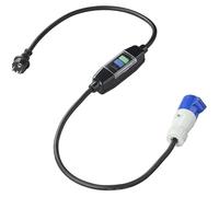 Adattatore da 150 cm Schuko A CEE con Interruttore FI Integrato - Corr7436