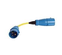 Adattatore da 16 A a 32 A/250 V - Spina CEE 16 A/Accoppiamento CEE 32 A