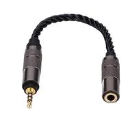 Adattatore da 2,5 Mm a 3,5 Mm con qualità Ad Alta Risoluzione per Ascoltare Musica su Smartphone e Tablet, Lunghezza 16 Cm
