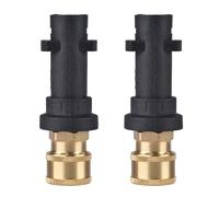Adattatore da 2 pezzi, connettore idropulitrice, presa Quick Link, adattatore tubo per pistola ad acqua, compatibile con idropulitrici K2, K3