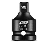 Adattatore da 3/4" F a 1/2" M Impact Socket, l'acciaio Cr-Mo supera gli standard ANSI, riduttore quadrato per trapano avvitatore a percussione