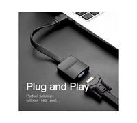 Adattatore da A VGA, Convertitore Video e Audio Digitale-Analogico per La Conversione del Display del Laptop. A