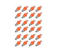 Adattatore da Coassiale un Ethernet, Confezione da 24 Convertitori Coassiali da RF F Femmina un RJ45 Maschio per Tester di Linea