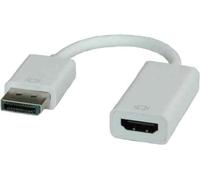 Adattatore da Displayport Maschio a HDMI mini Femmina Bianco 12.03.3134 Roline
