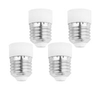 Adattatore da E27 a E14, AC 230V, Lampadina Riduzione da Attacco Grande a Piccolo, Convertitore E27 to E14, Portalampada Adattatore per Lampadine LED e Risparmio Energetico, set di 4