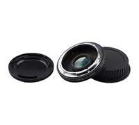 Adattatore da FD a EOS con vetro ottico, compatibile con obiettivi Canon FD e per fotocamere reflex Canon EOS (EF, EF-S) 7D 550D 500D 1000D 60D 50D, 40D, 30D, 20D, 10D 5D, ecc