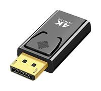 Adattatore Da HD A DP - Cavo Da DisplayPort A HD 4K60hz, Connettore Compatto Da DP A HDMII, Adattatore Di Configurazione Semplice Per Monitor E Laptop | Da HD A DP, Risoluzione 4K, Frequenza Di Aggior