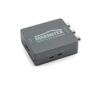 Adattatore da HDMI a SCART - Marmitek Connect HA13 - Convertitore Audio Video Digitale - RCA - Composito - PAL - NTSC - 1080P - Full HD - Nuova sorgente AV con vecchia TV - Nessun software richiesto