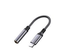 Adattatore da Lightning a jack per cuffie da 3,5 mm per iPhone 14 Pro Max, 14 Pro, 14, 13, 12, 11 e SE compatibile Audi