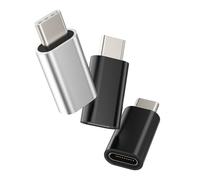 Adattatore da Lightning a USB C Spinotto(3Pack)Type C Jack Accessori per iPhone 15 Pro Max Plus per iPad 10 Macbook Air Compatibile con Samsung per Apple Femmina Cavo Type-c Maschio Presa Convertitore