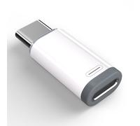 Adattatore da Lightning (femmina) a USB-C (maschio).