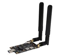 Adattatore da M.2 a USB 3.0, 3042/3052 Adattatore M.2 NGFF B Keya a USB 3.0 con doppio slot for scheda SIM for modulo 3G/4G/5G con antenna/2790